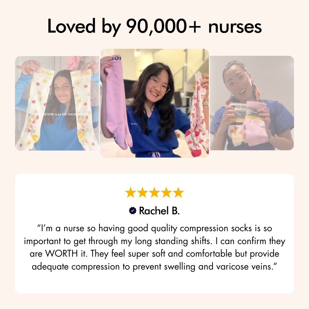 I'm Just a Baby Penguin Bamboo Compression Socks